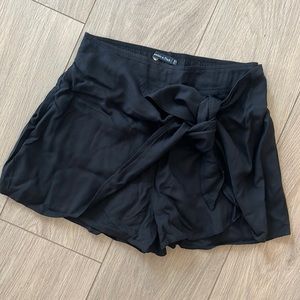 Abercrombie & Fitch size XS black wrap shorts
